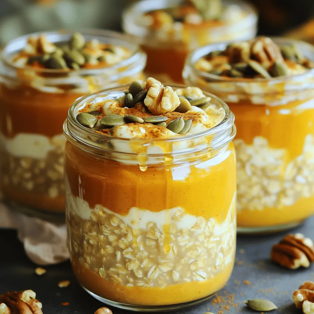 Pumpkin Spice Overnight Oats Tasty and Simple Recipe