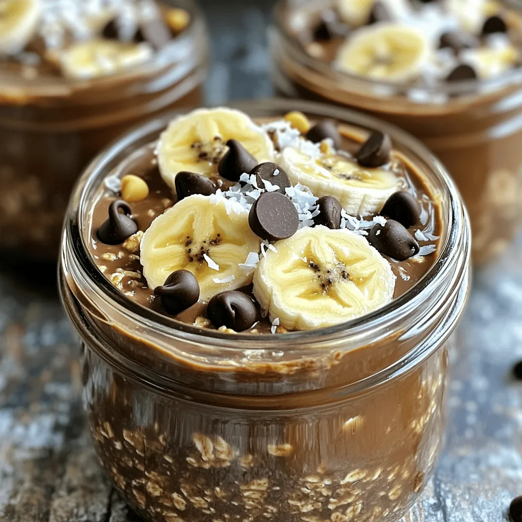 Chocolate Peanut Butter Overnight Oats Blissful Start