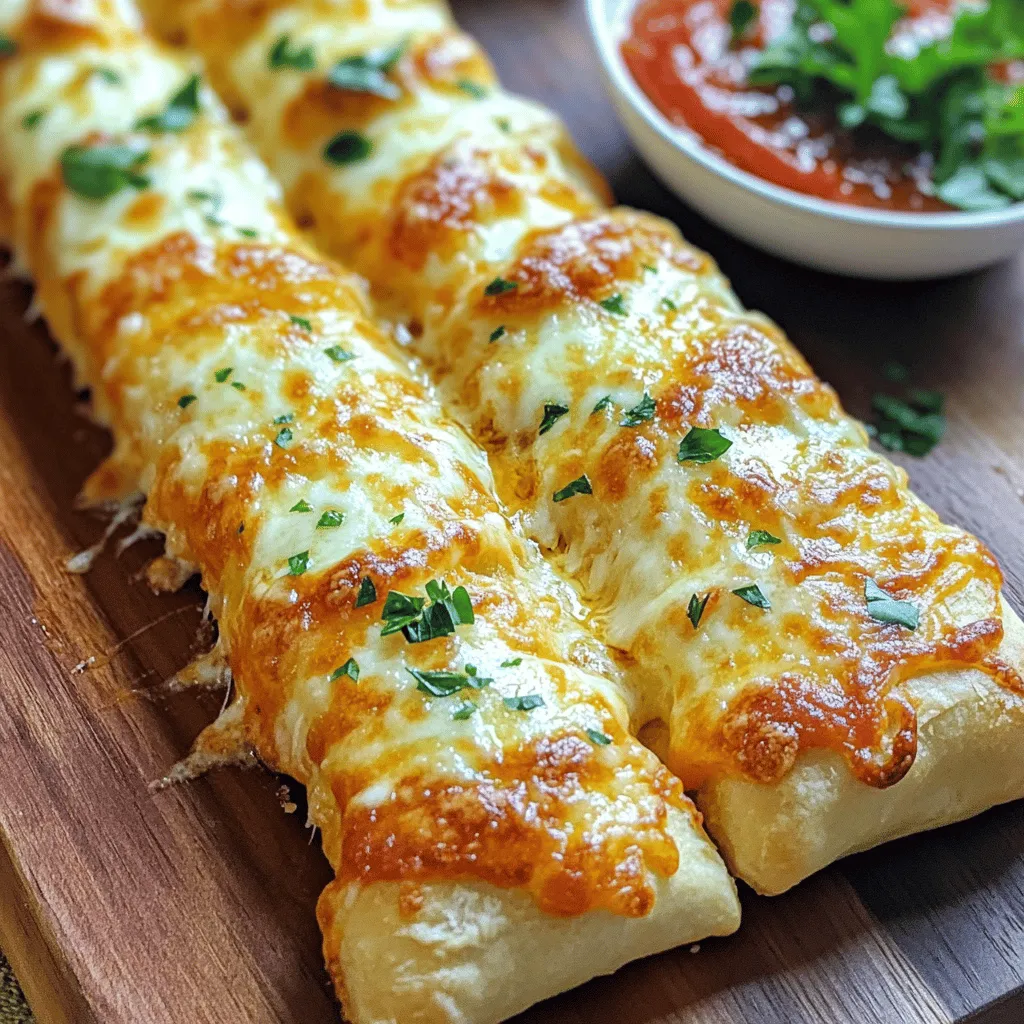 Cheesy Garlic Breadsticks Simple and Tasty Treat