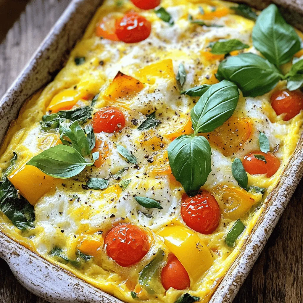 Easy Oven Baked Frittata Simple and Healthy Recipe