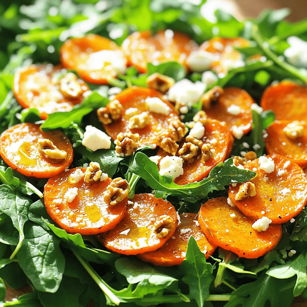 Honey Roasted Carrot Salad Fresh and Flavorful Dish