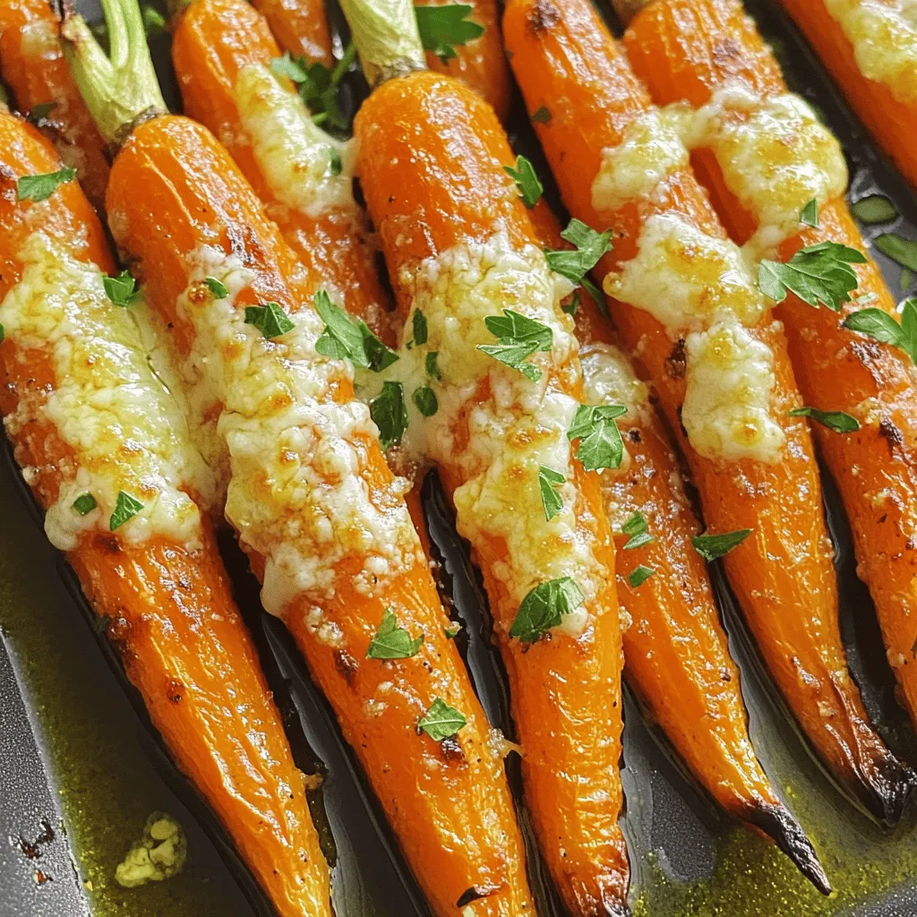 Roasted Garlic Parmesan Carrots Flavorful and Easy Recipe