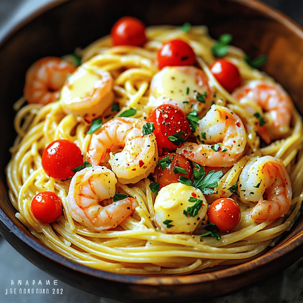 Garlic Butter Shrimp Pasta Quick and Tasty Meal