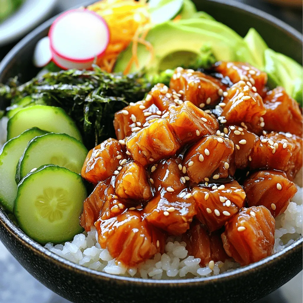 Spicy Tuna Poke Bowl Flavorful and Fresh Delight