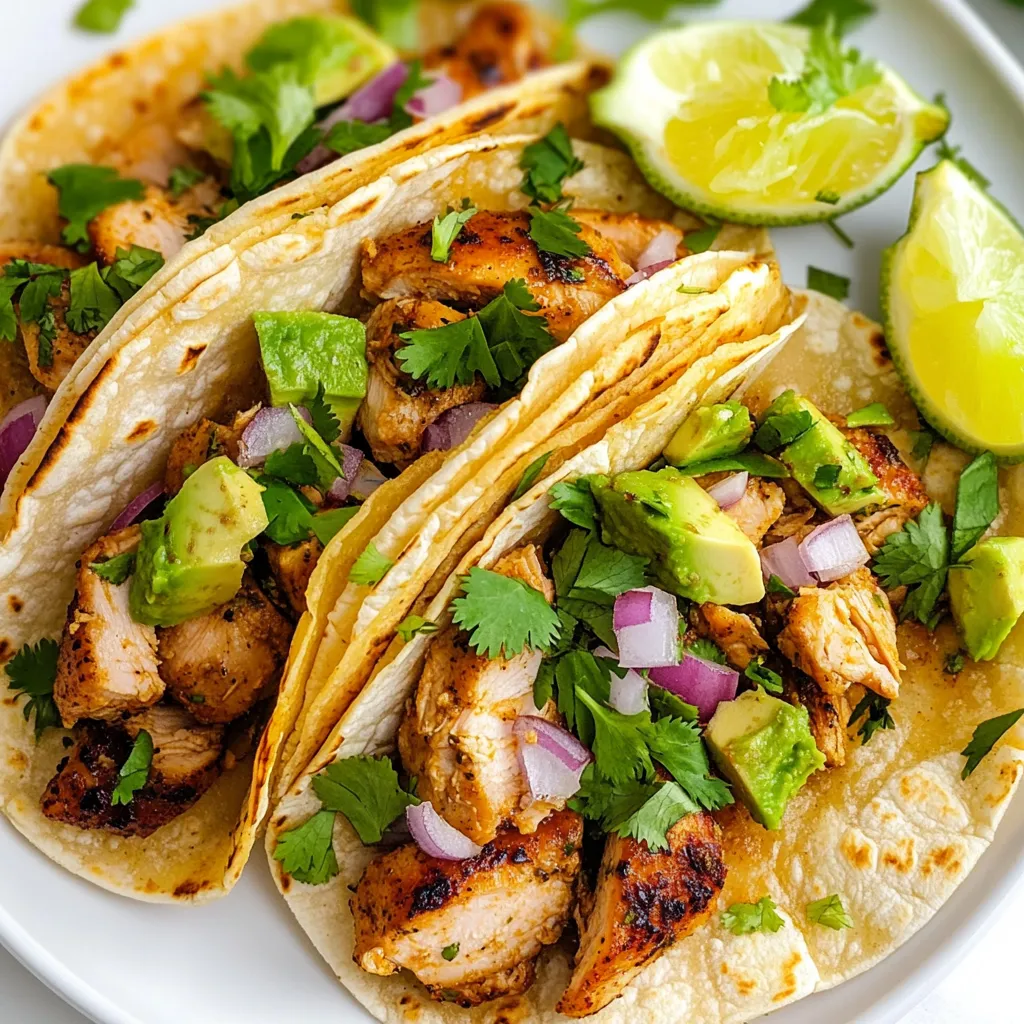 Chicken Street Tacos Flavorful and Easy Recipe Guide