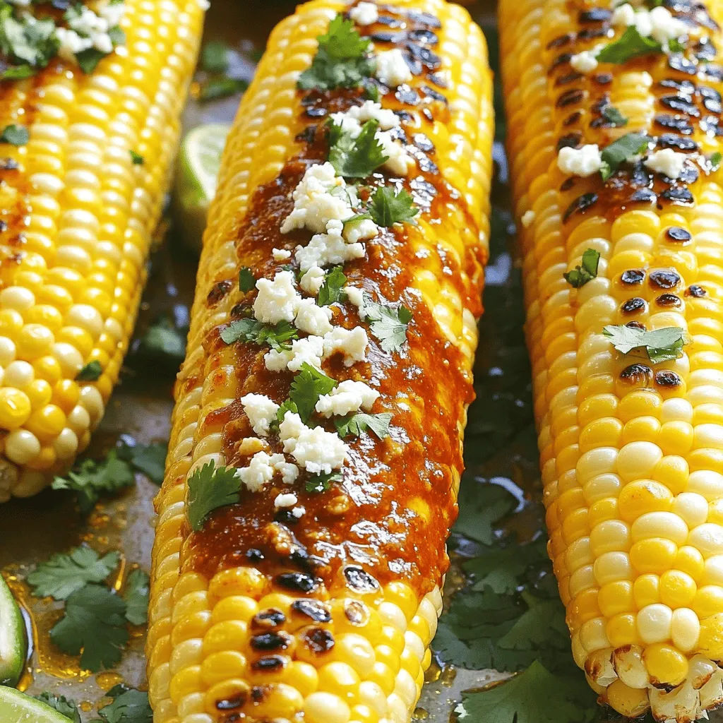Chili Lime Grilled Corn Fresh and Zesty Delight