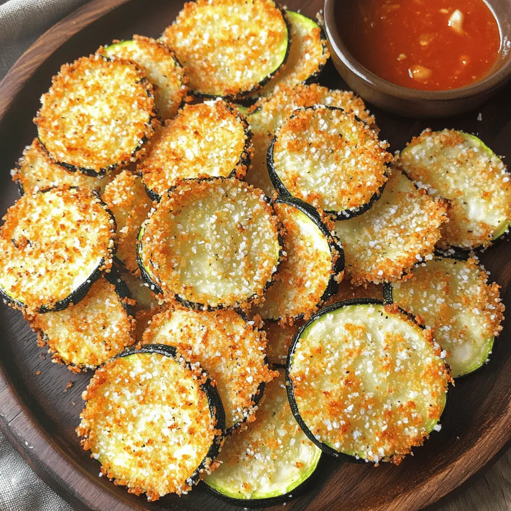 Air Fryer Parmesan Zucchini Chips Crisp and Flavorful