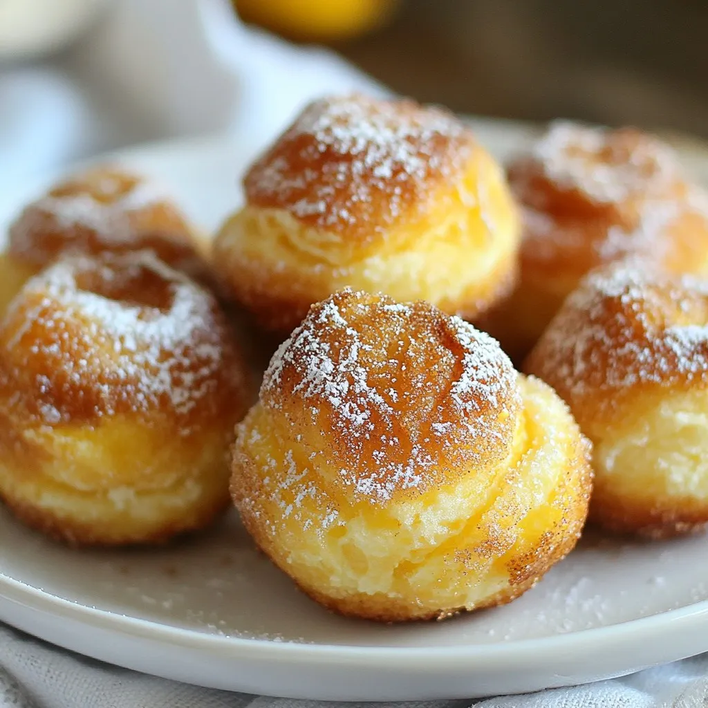 Cinnamon Sugar French Breakfast Puffs Irresistible Treat