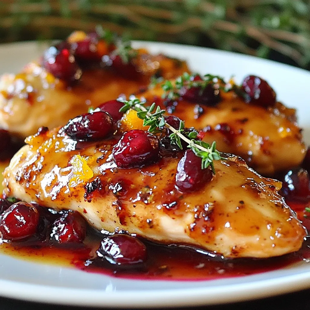 Cranberry Chicken Savory Baked Delight Recipe