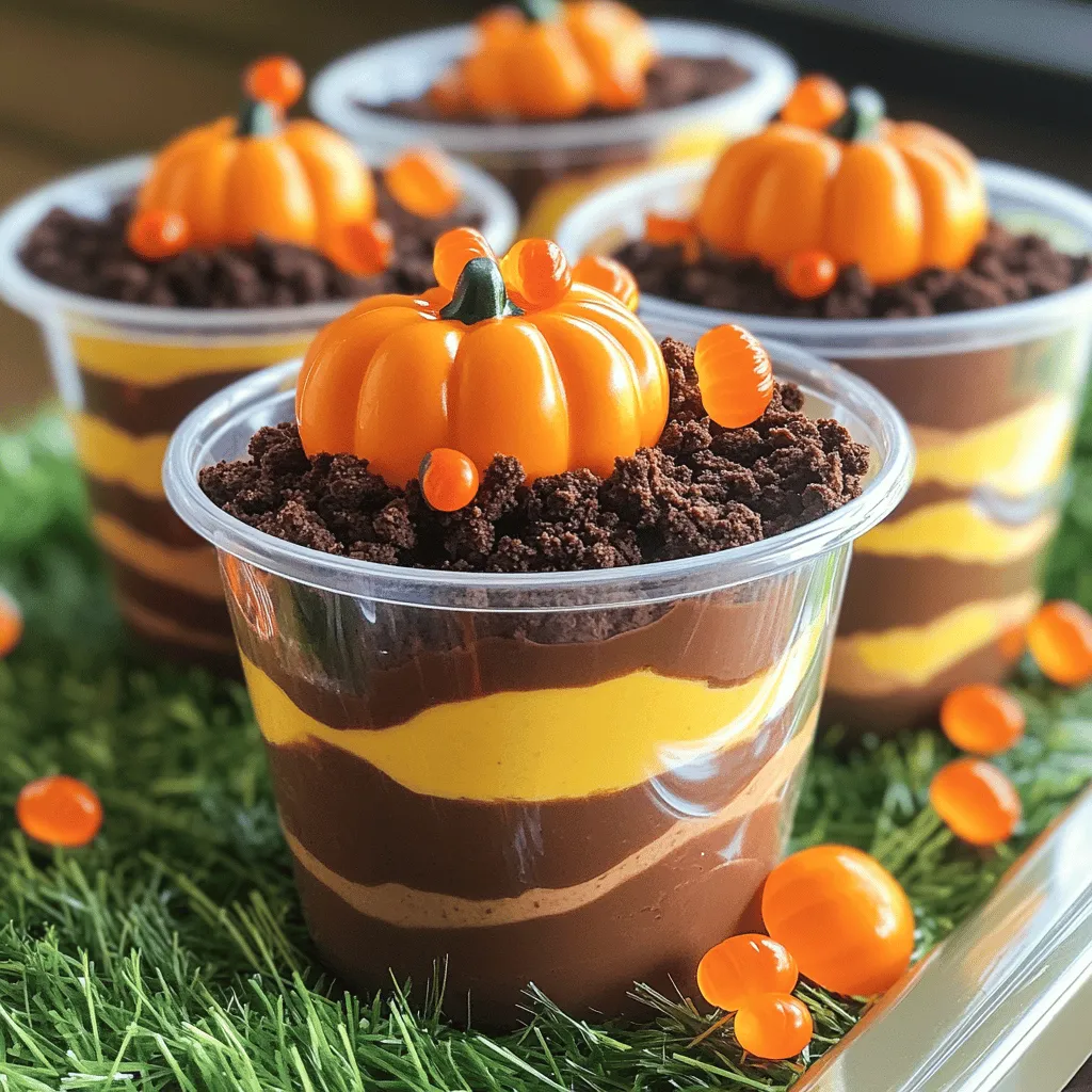Pumpkin Patch Dirt Cups Fun and Easy Dessert Recipe