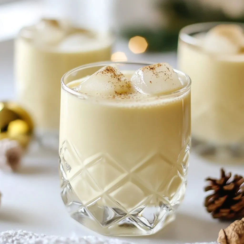 Eggnog Brandy Alexander Perfect Holiday Drink Recipe