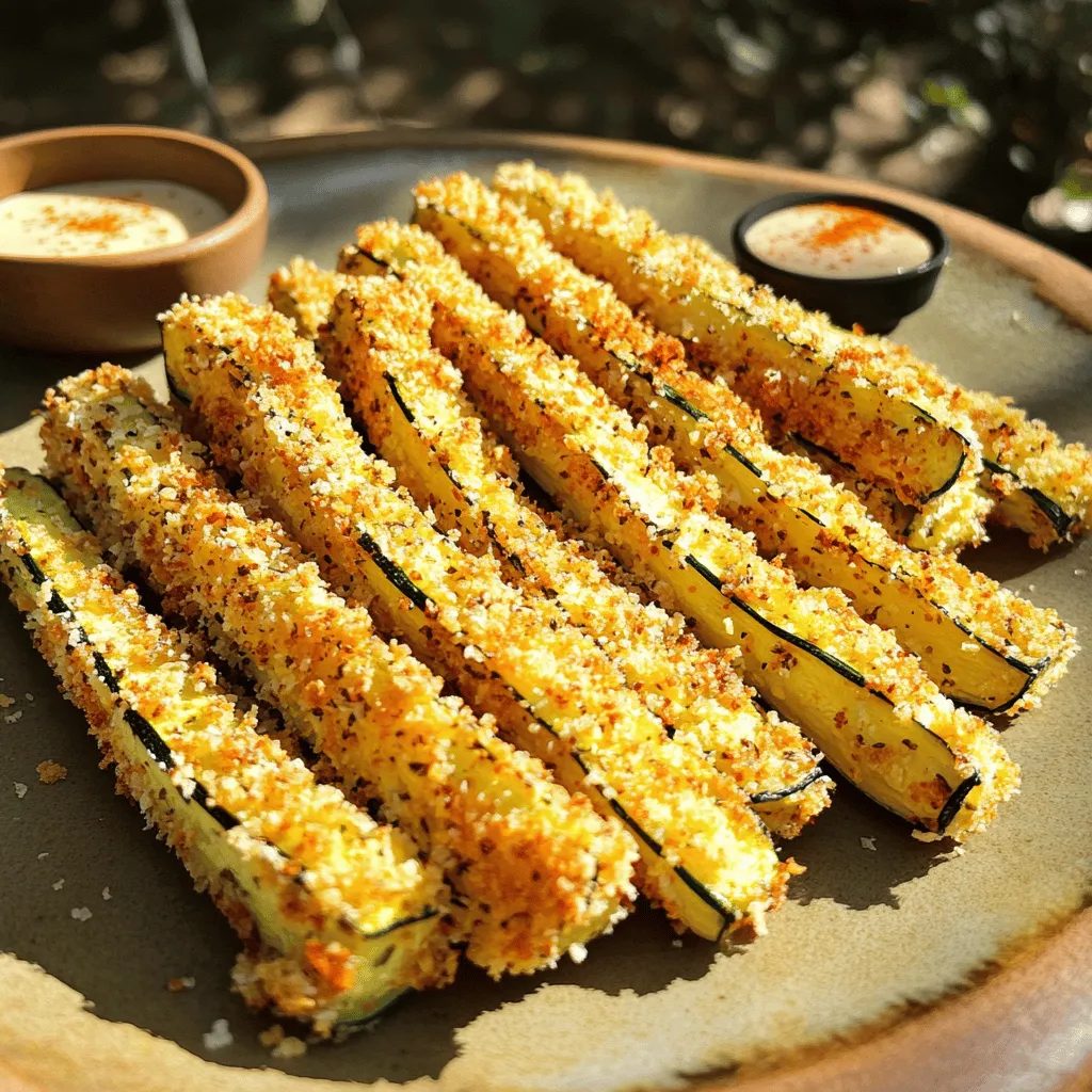 Crispy Zucchini Fries Packed with Flavor and Crunch