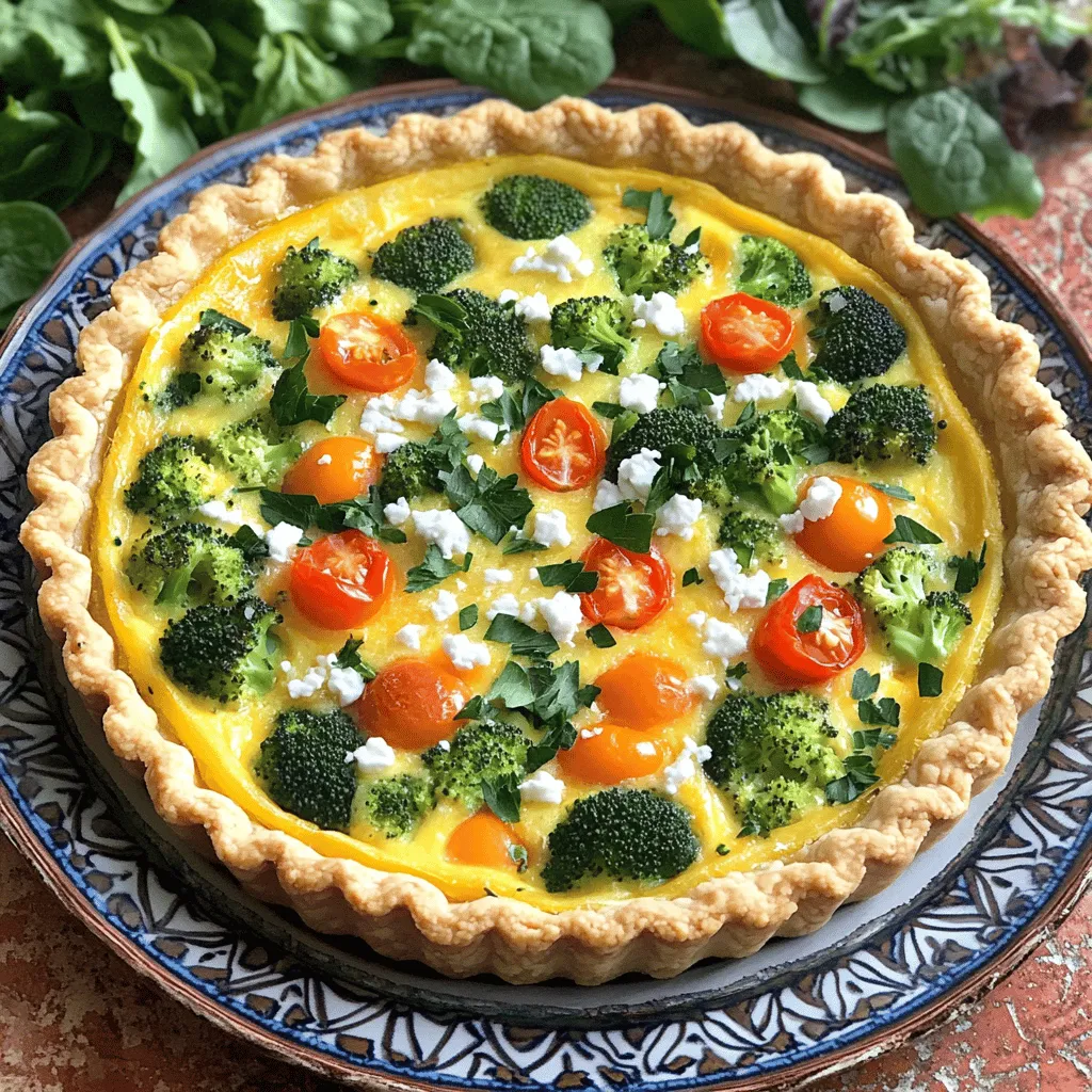 Veggie Loaded Quiche Flavorful and Healthy Dish