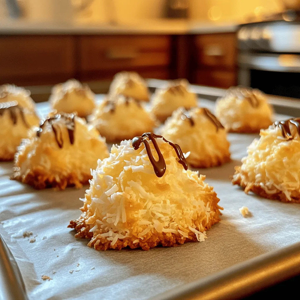 Coconut Macaroon Cookies Simple and Tasty Treat