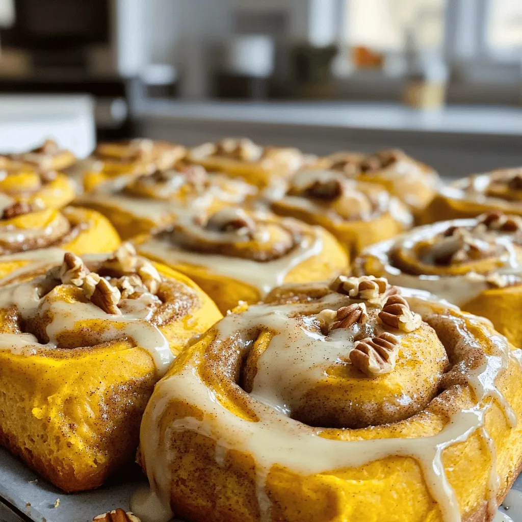Make Ahead Pumpkin Cinnamon Rolls Irresistible Treat