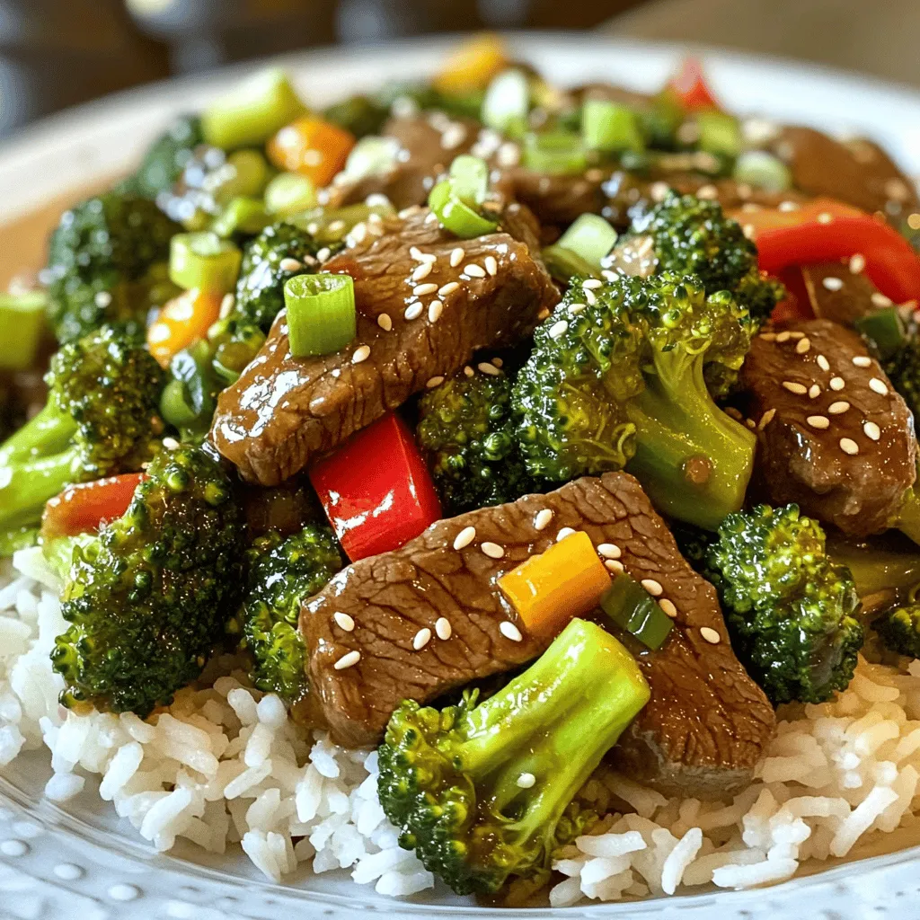 Savory Beef and Broccoli Stir Fry Easy Recipe Guide
