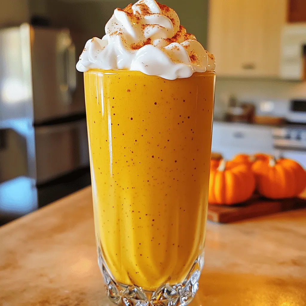 Pumpkin Pie Smoothie Delicious and Healthy Recipe