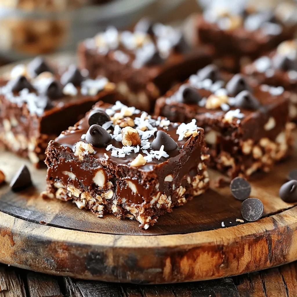 No-Bake Chocolate Oat Bars Easy and Healthy Recipe