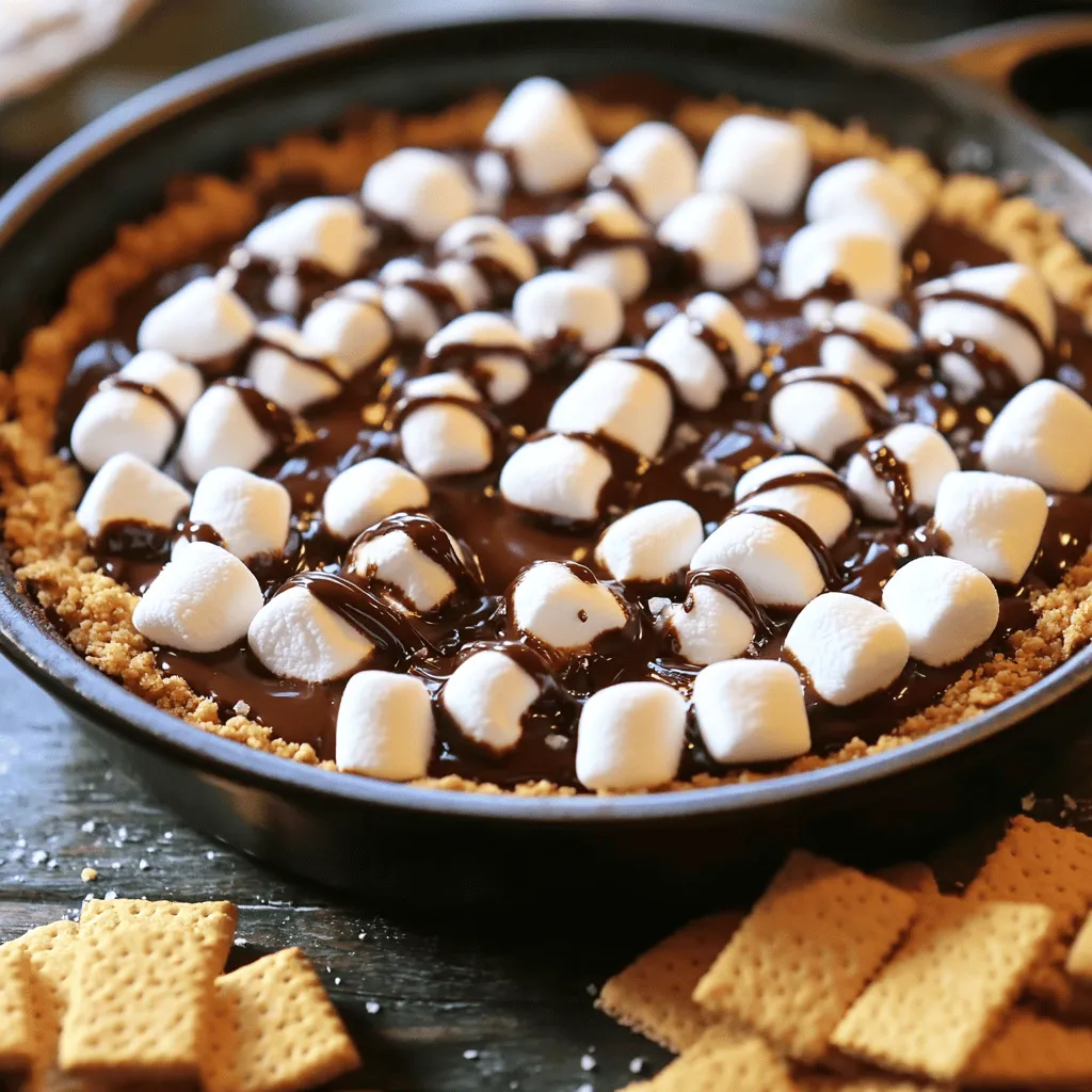 S&#8217;mores Dip in the Oven Delightfully Sweet Treat