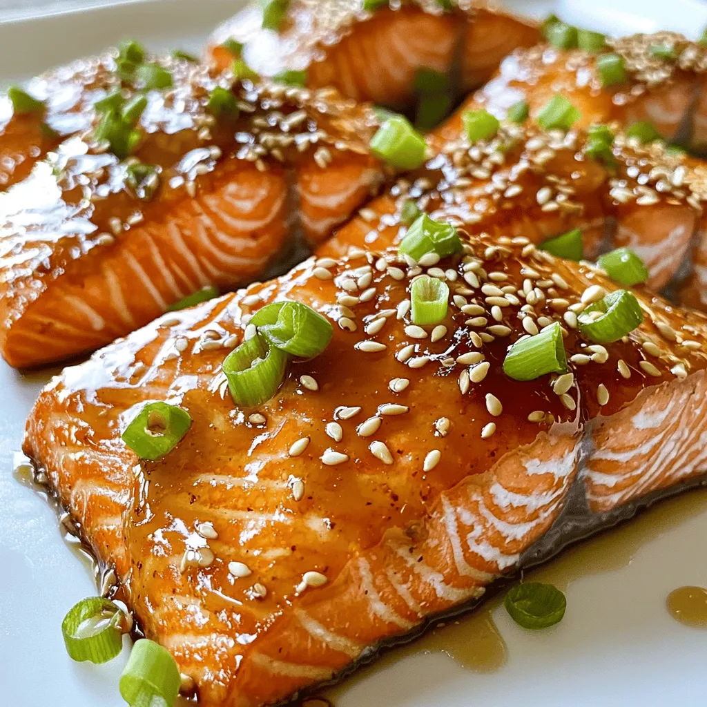 Honey Garlic Glazed Salmon Flavorful Dinner Delight