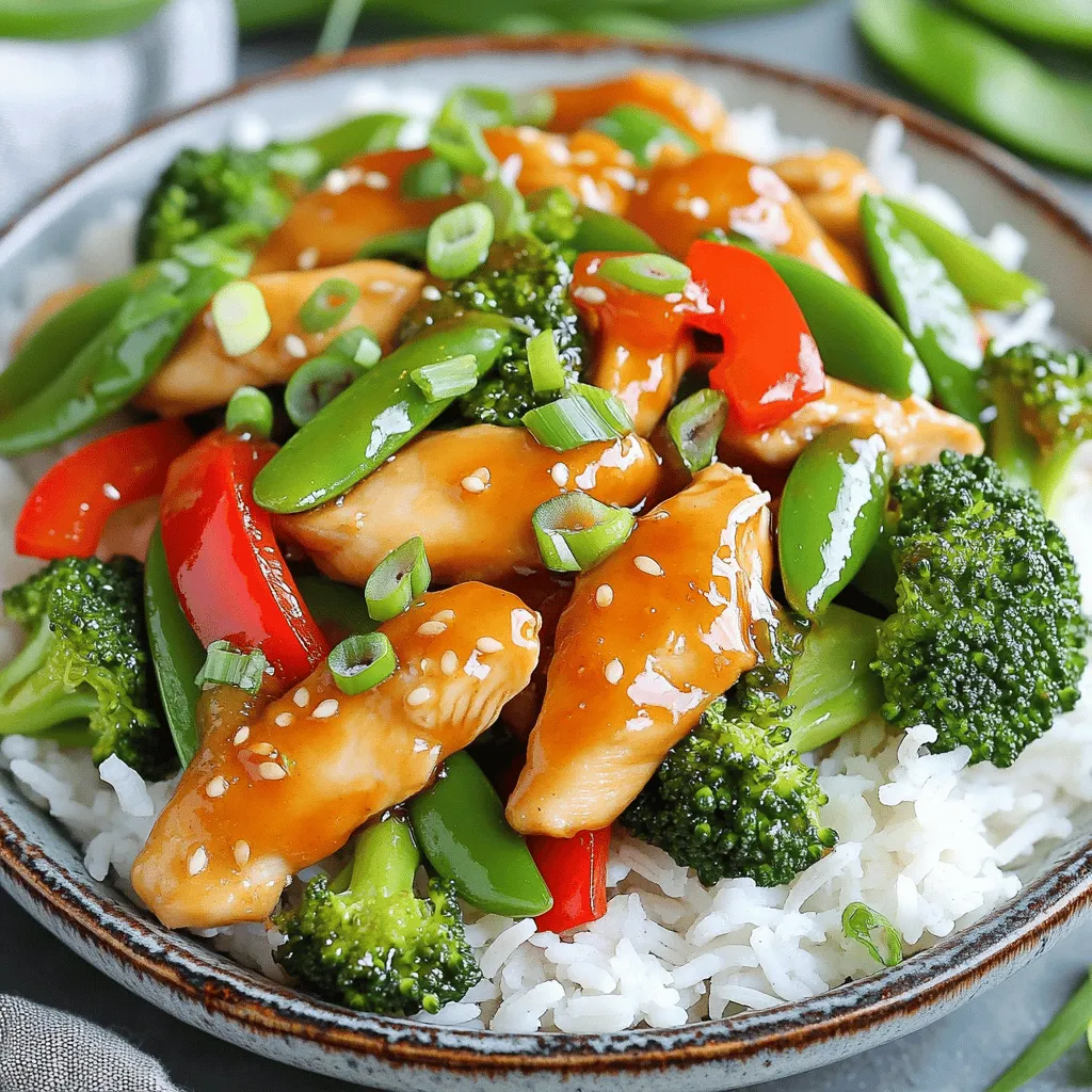 Honey Garlic Chicken Stir Fry Flavorful Weeknight Meal