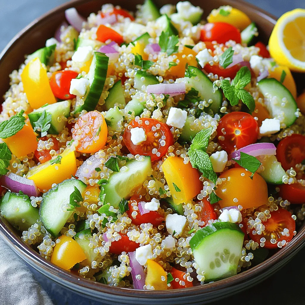 Herbed Quinoa Salad Fresh and Flavorful Recipe