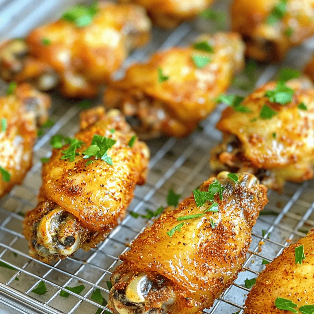 Oven-Baked Crispy Chicken Wings Simple and Tasty Recipe