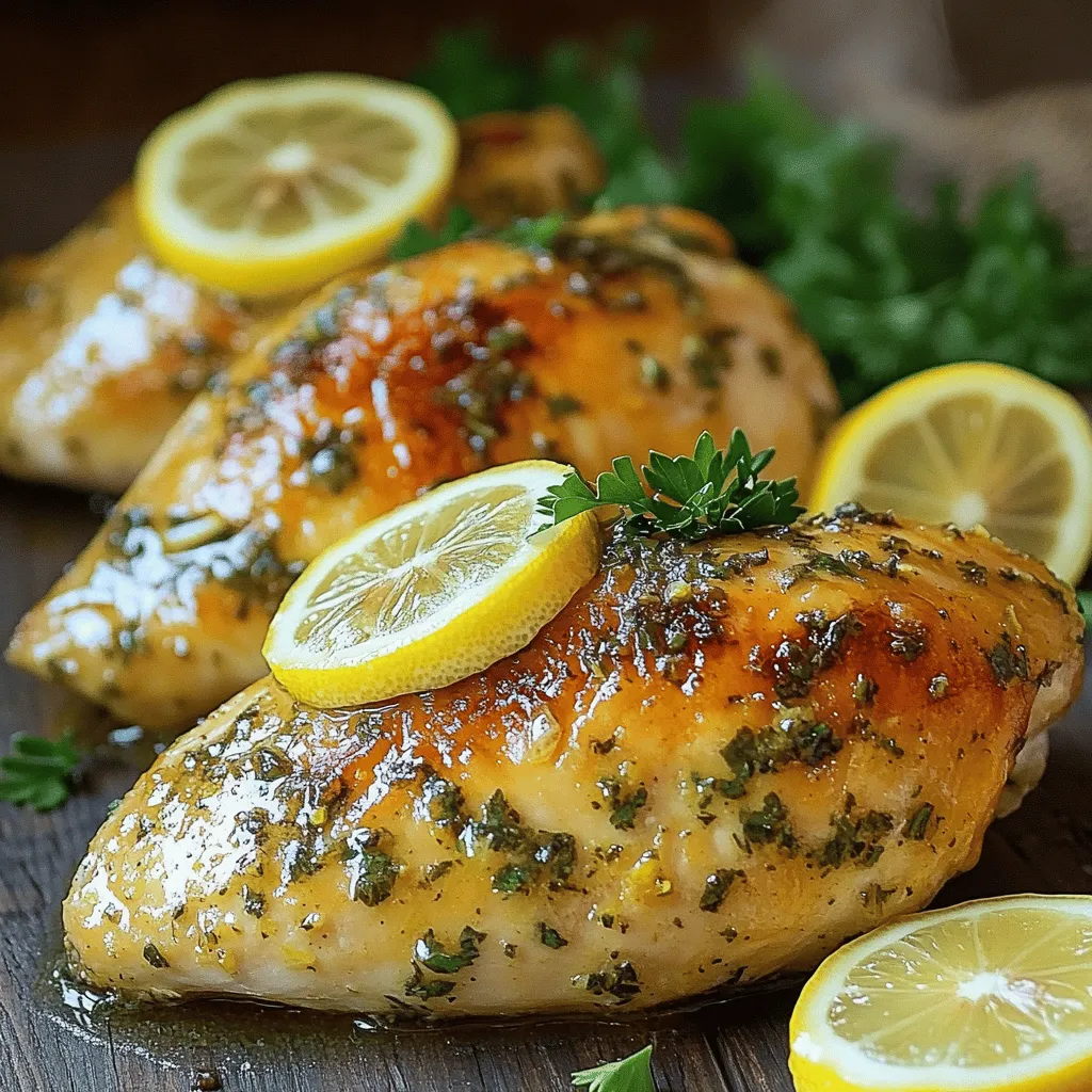 Baked Lemon Herb Chicken Juicy and Flavorful Delight