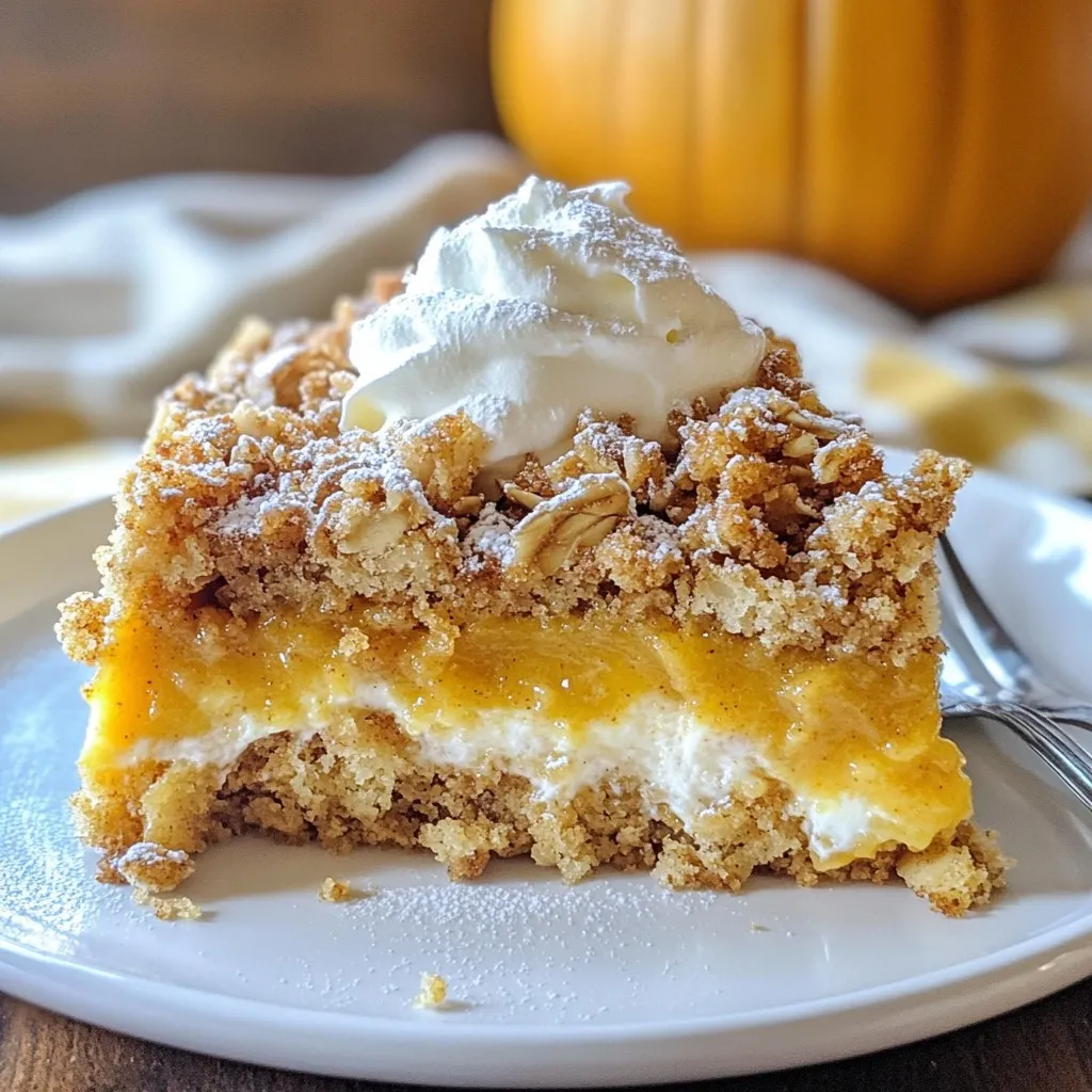 Pumpkin Spice Crumble Cake Delightful Fall Dessert