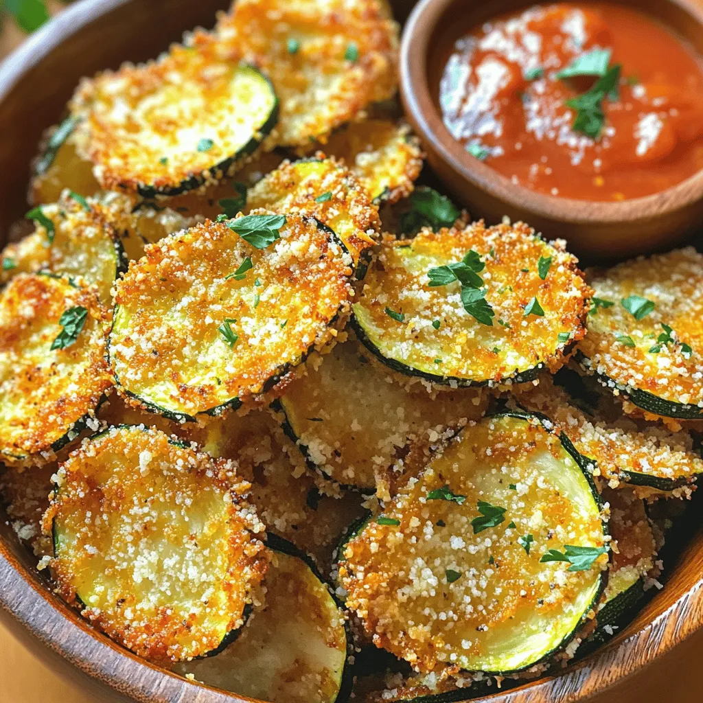 Crispy Parmesan Zucchini Chips Simple and Flavorful Snack