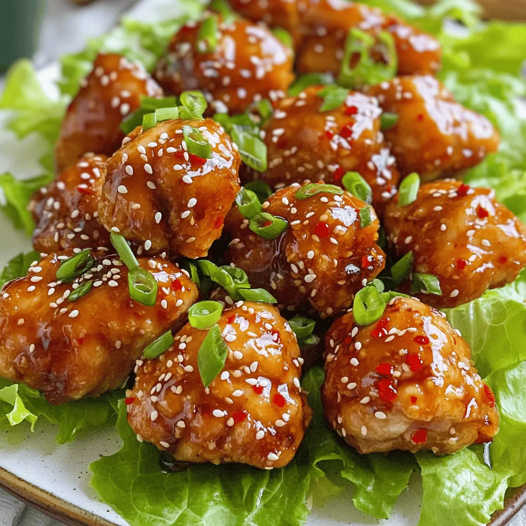 Spicy Honey Garlic Chicken Bites Savory Weeknight Treat