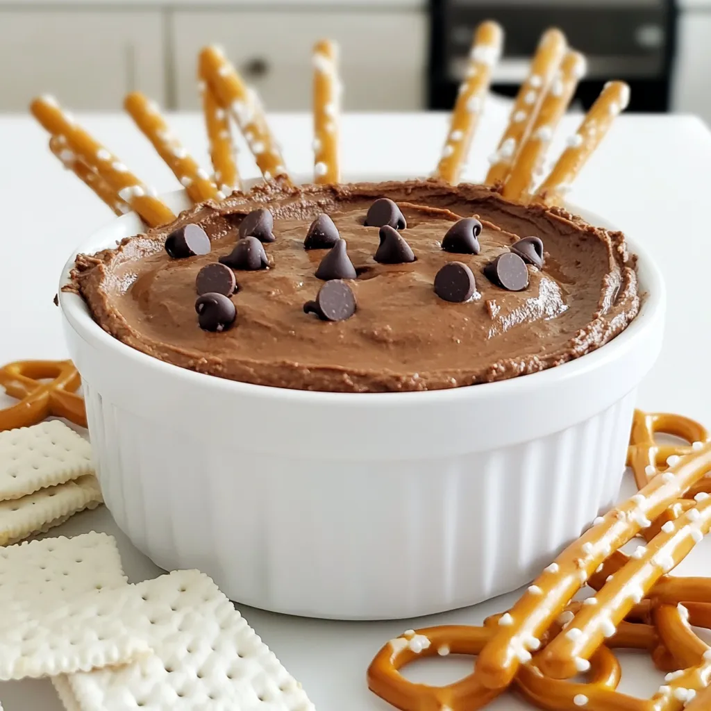 Cottage Cheese Brownie Batter Dip Indulgent Treat