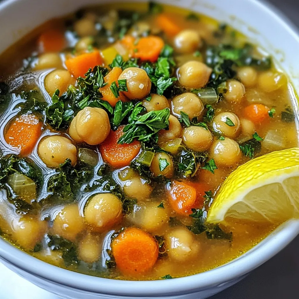 Minute Chickpea Soup Simple and Flavorful Recipe