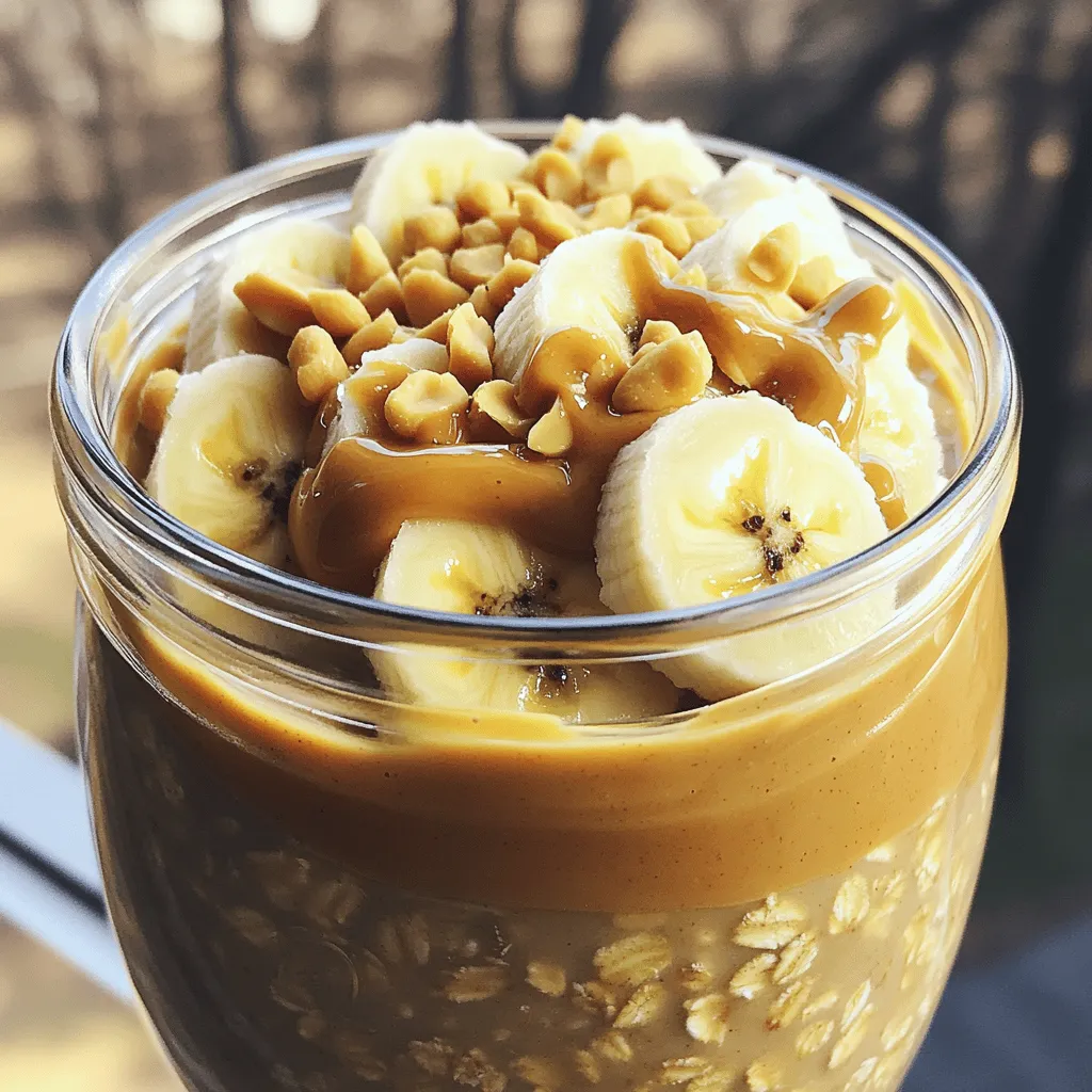 Peanut Butter Banana Overnight Oats Healthy Start