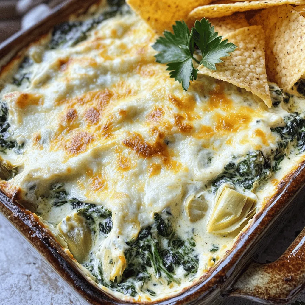 Creamy Spinach and Artichoke Dip Irresistible Delight