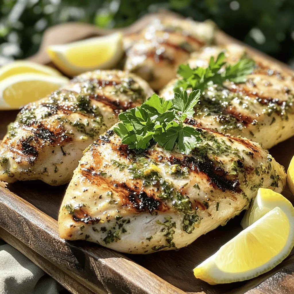 Herbed Lemon Grilled Chicken Fresh and Flavorful Meal