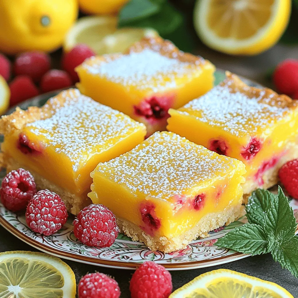 Raspberry Lemonade Bars Delightful and Easy Recipe
