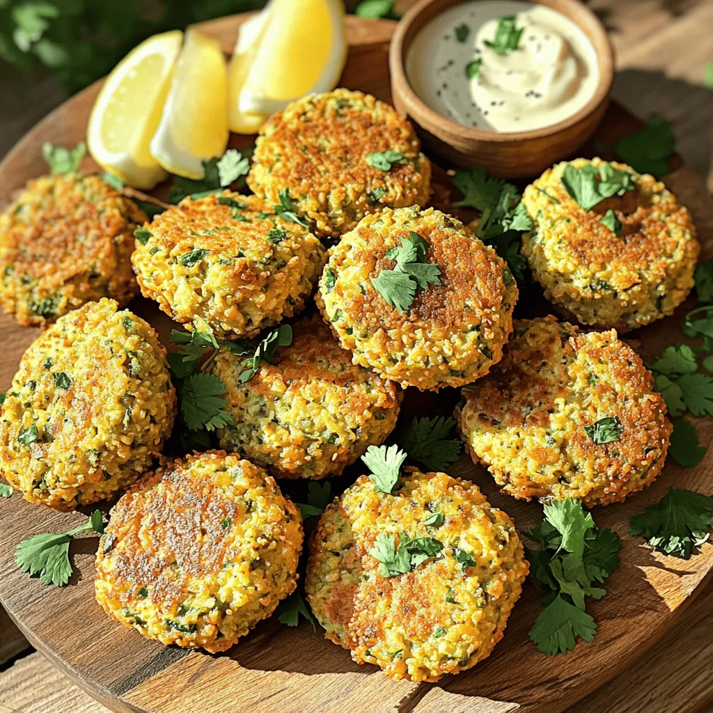 Air Fryer Crispy Falafel Patties Flavorful and Easy