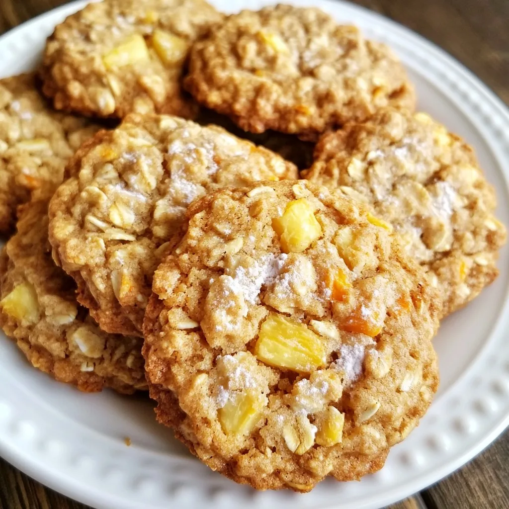 Carrot Cake Oatmeal Cookies Tasty and Easy Recipe
