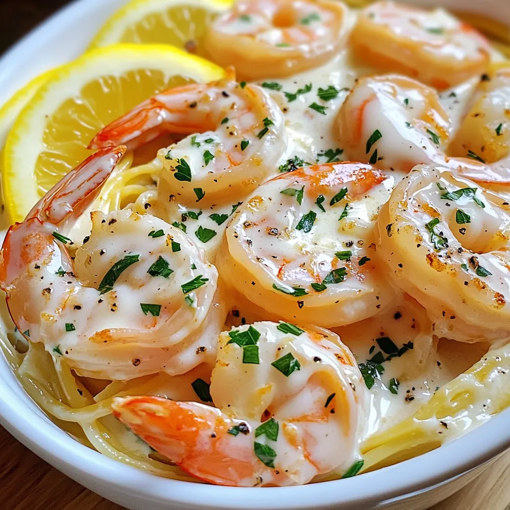 Creamy Garlic Shrimp in 15 Minutes Quick Delight