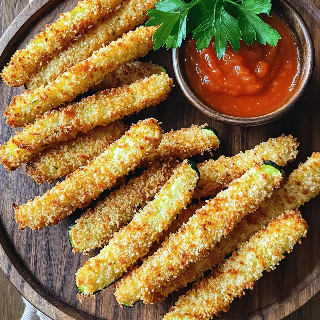 Crispy Air Fryer Zucchini Fries Simple and Delicious Snack