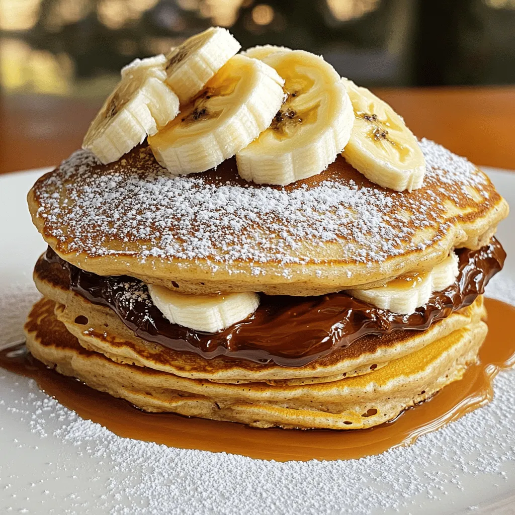 Nutella Stuffed Pancakes Irresistible Breakfast Treat