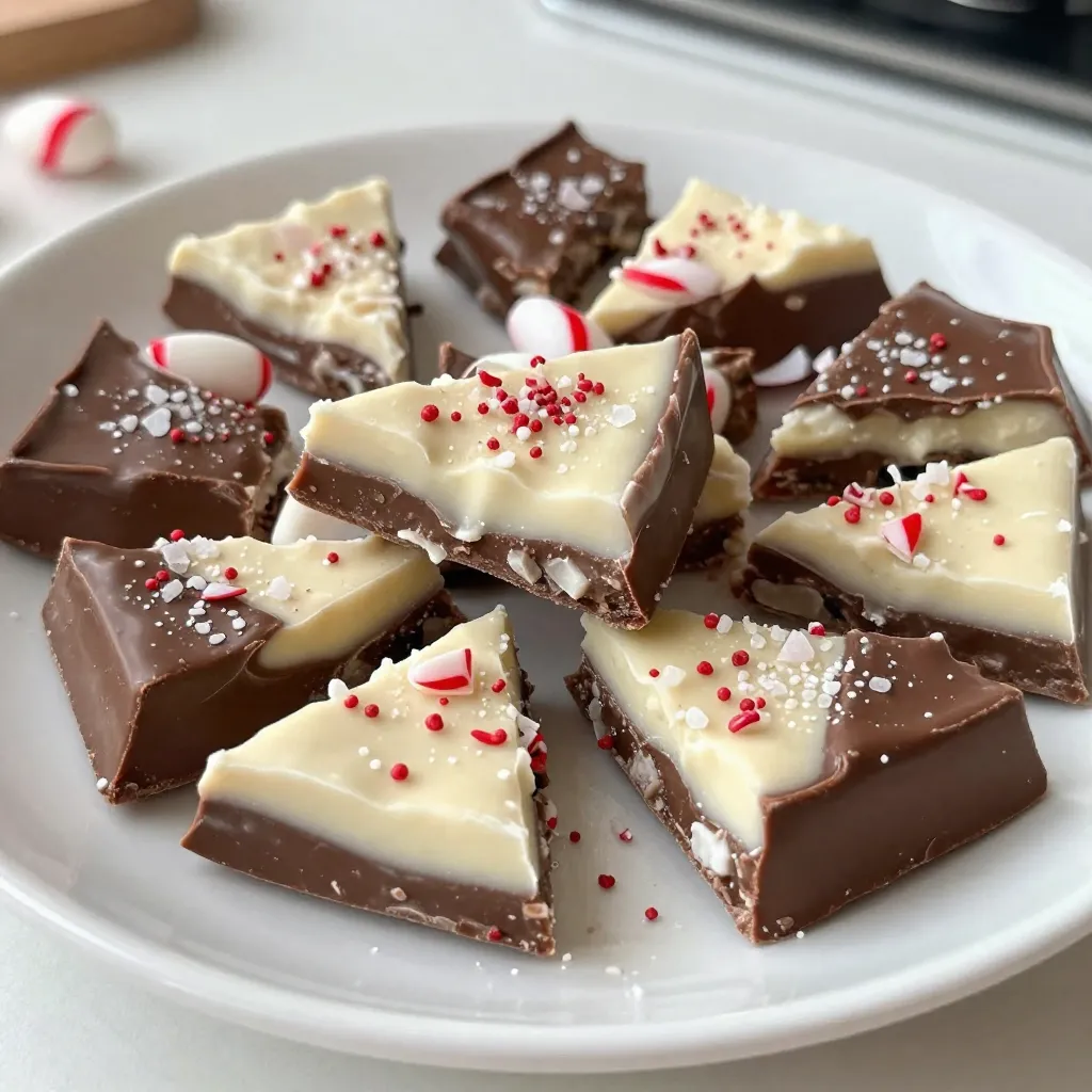 Classic Peppermint Bark Delicious Holiday Treat Recipe
