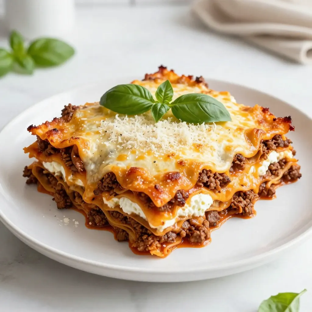 Cheesy Sicilian Lasagna Flavorful Family Favorite
