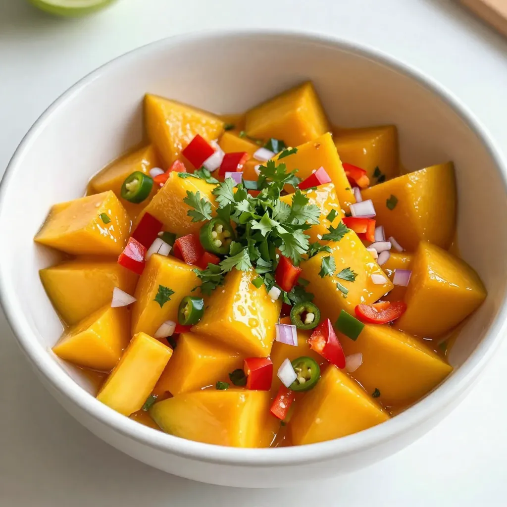 Fresh Mango Salsa Flavorful Summer Delight