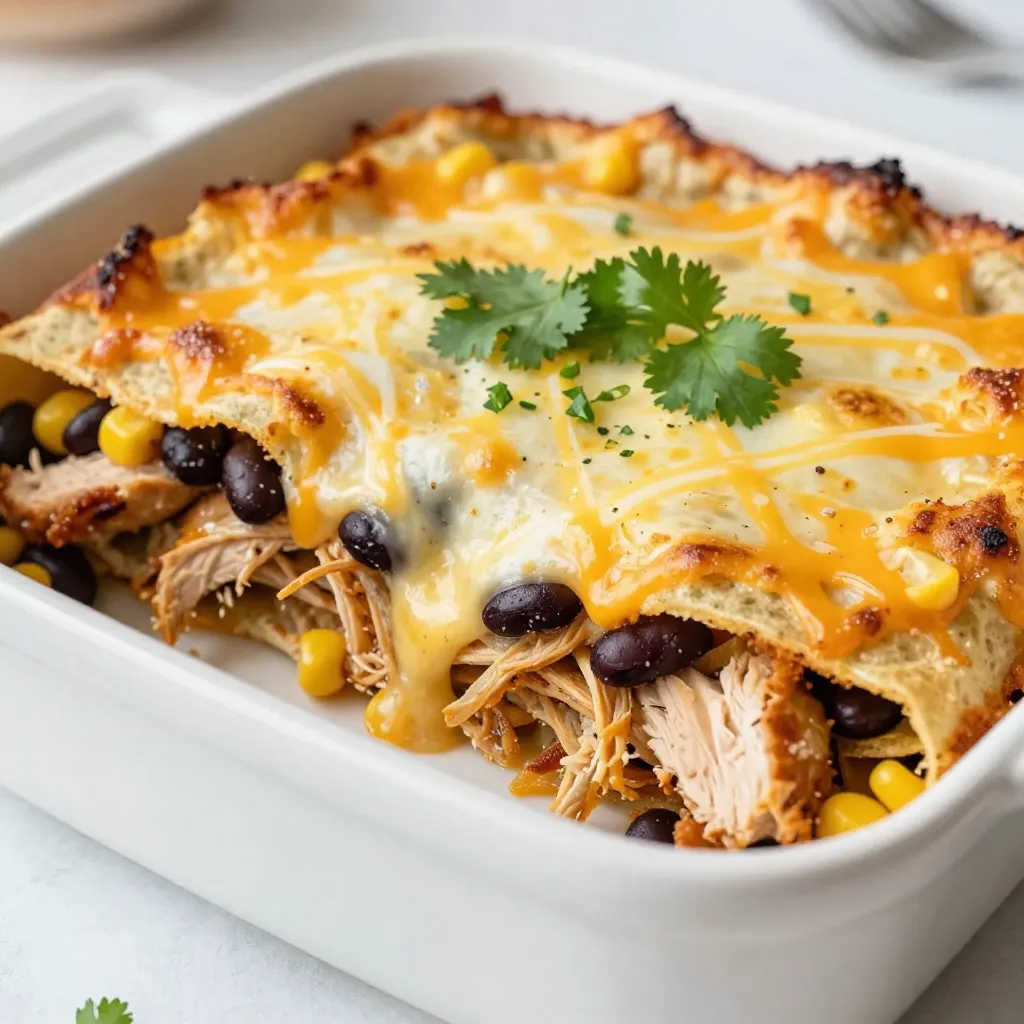 Easy Chicken Quesadilla Casserole Simple and Quick Meal