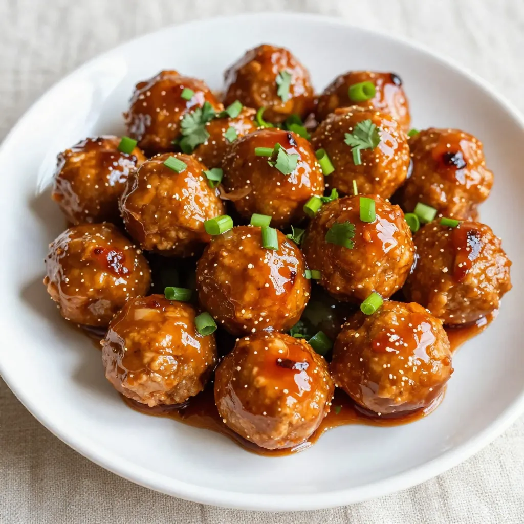 Sweet Chili Glazed Meatballs Flavorful and Simple Dish
