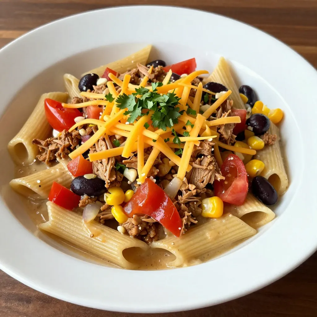 Fiesta Taco Pasta Skillet Simple and Flavorful Meal