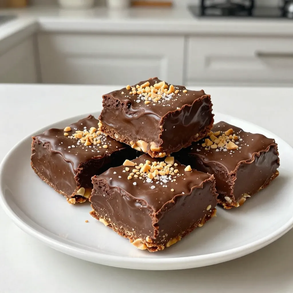 Chocolate Peanut Butter Fudge Decadent Sweet Treat