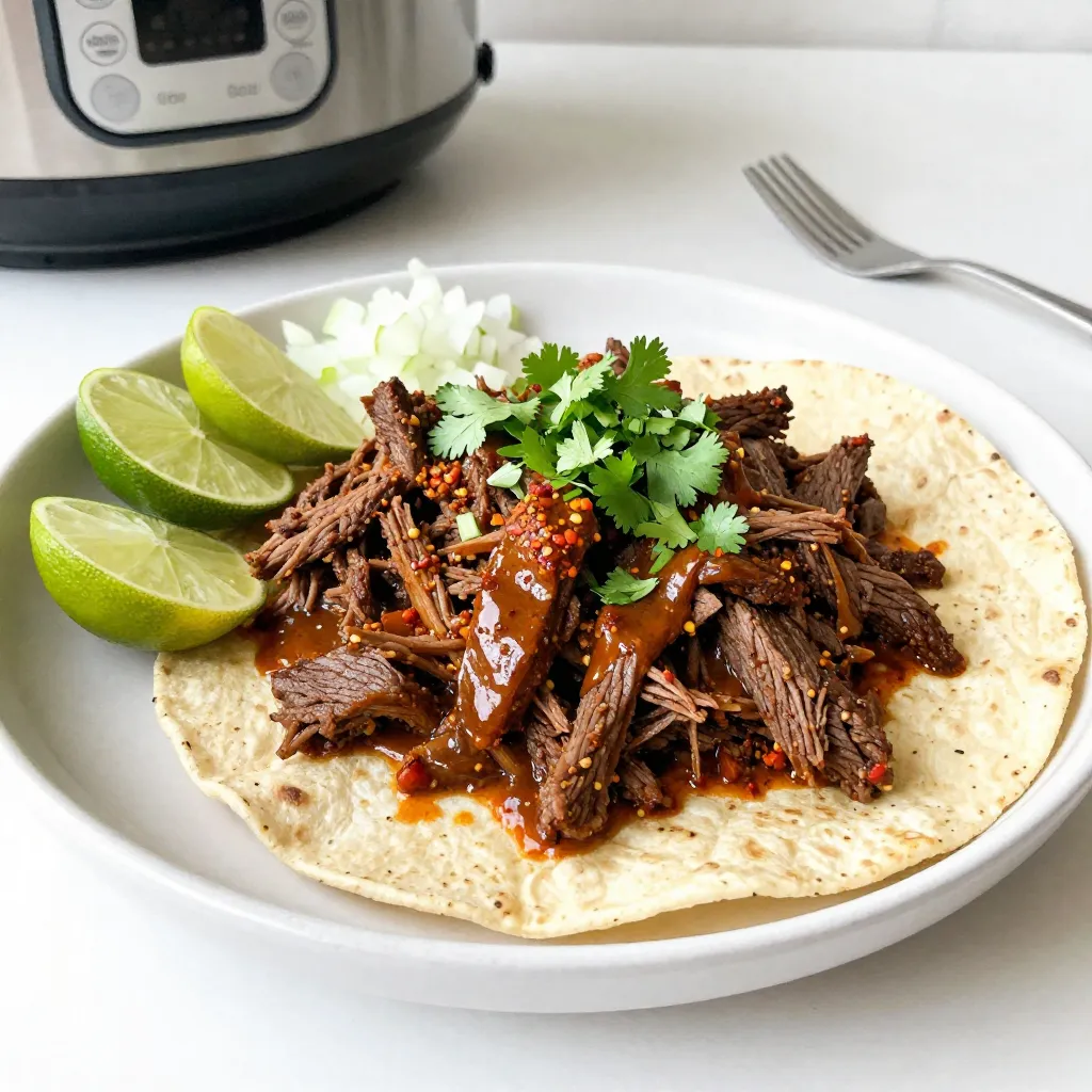 Instant Pot Beef Barbacoa Flavorful and Easy Recipe